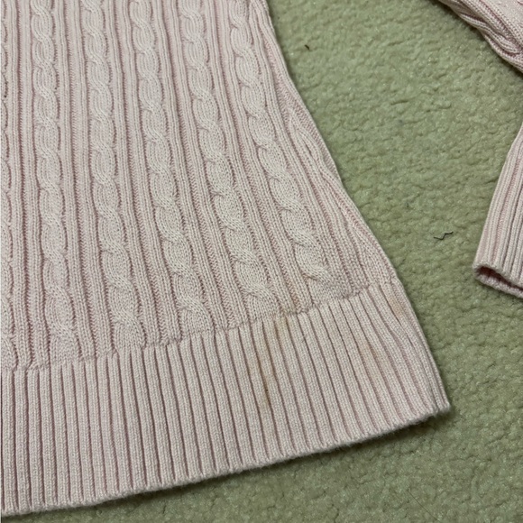 Hollister Pink Cable Knit Sweater - Picture 5 of 5